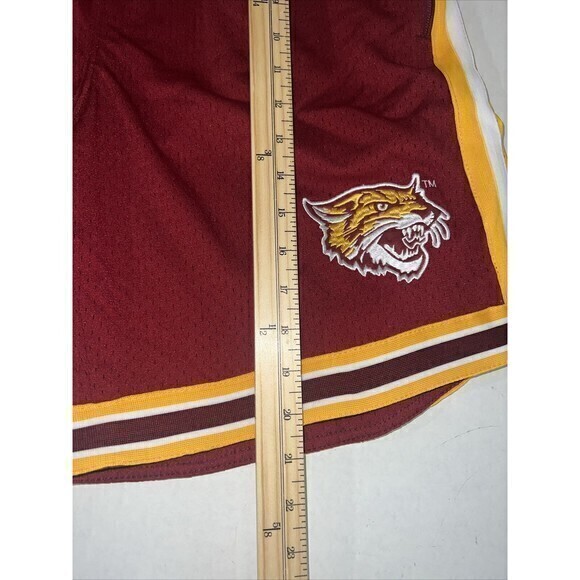 BCU ‘WILDCATS' By J Hack Burgundy Gold‎ Athletic Shorts Size Large-NWT - Picture 6 of 7